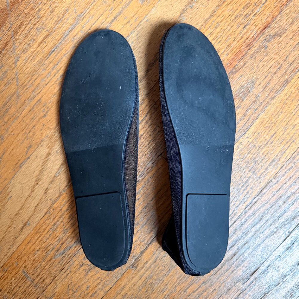 Jefferey Campbell: Swan Lake Mesh Ballet Flat, Black - Picture 3 of 8
